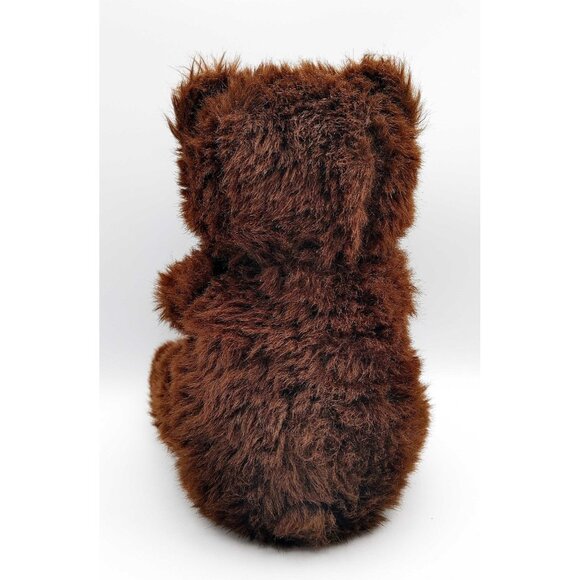 24K Polar Puff Hubie Teddy Bear Full Body Hand Puppet Plush #4676 Vintage 1985 - Picture 3 of 5